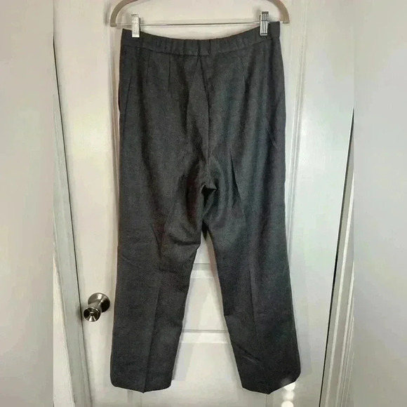 Pendleton Women’s Vintage 100% Virgin Wool Gray Trousers Pants - Size 8 - Picture 4 of 7